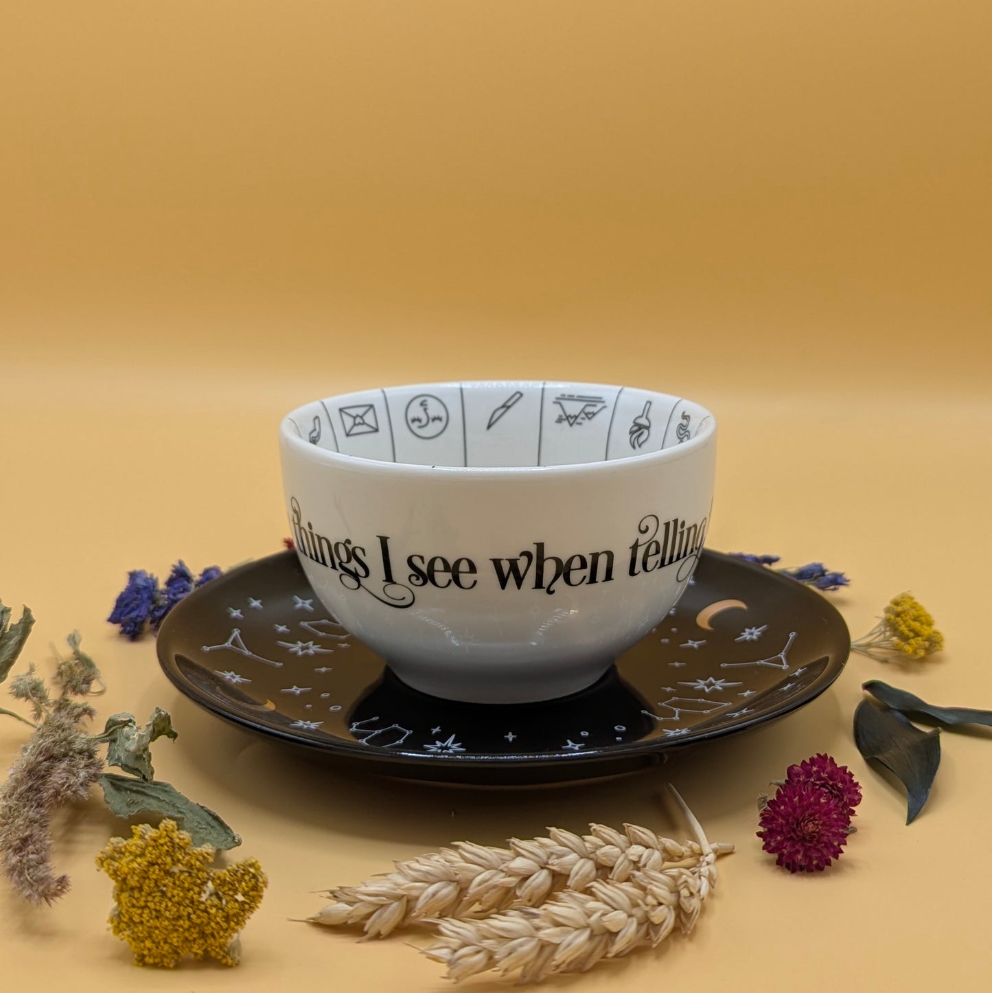 Fortune Telling Ceramic Teacup