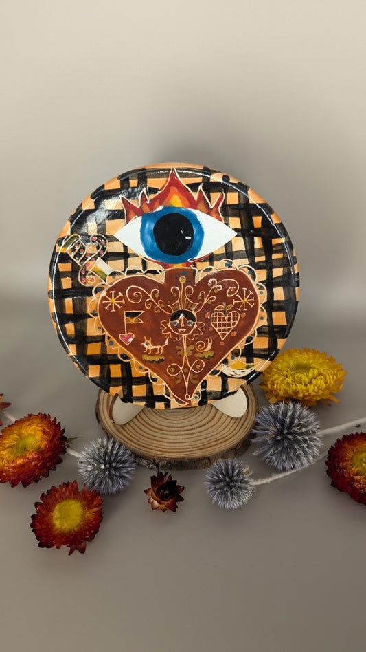 'Soft Kingdom' Ceramic Wall Piece by Ciara Veronica Dunne