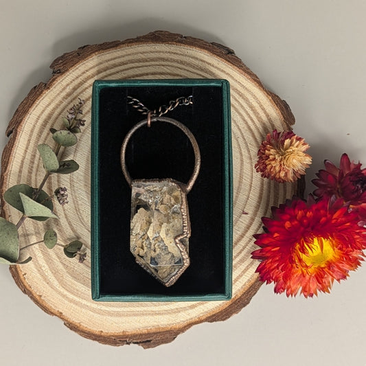"Bhagini" Garden Quartz Pendant