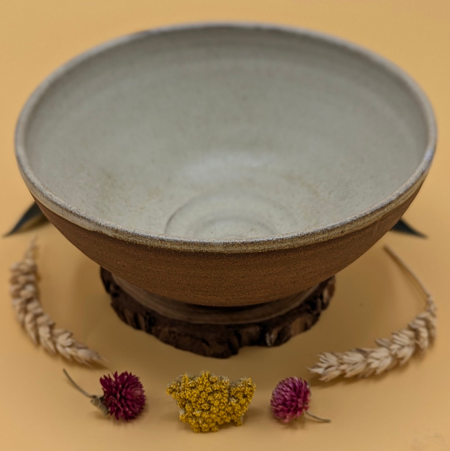 Ceramic Wood Fired Soup Bowl by Marìa Poyato