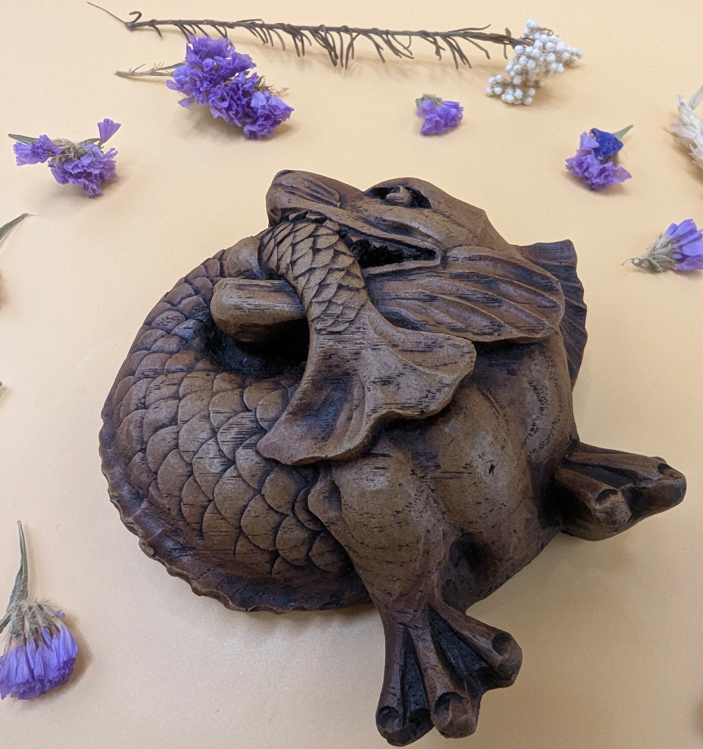 Sea Monster - Reproduction Lincoln Cathedral Carving