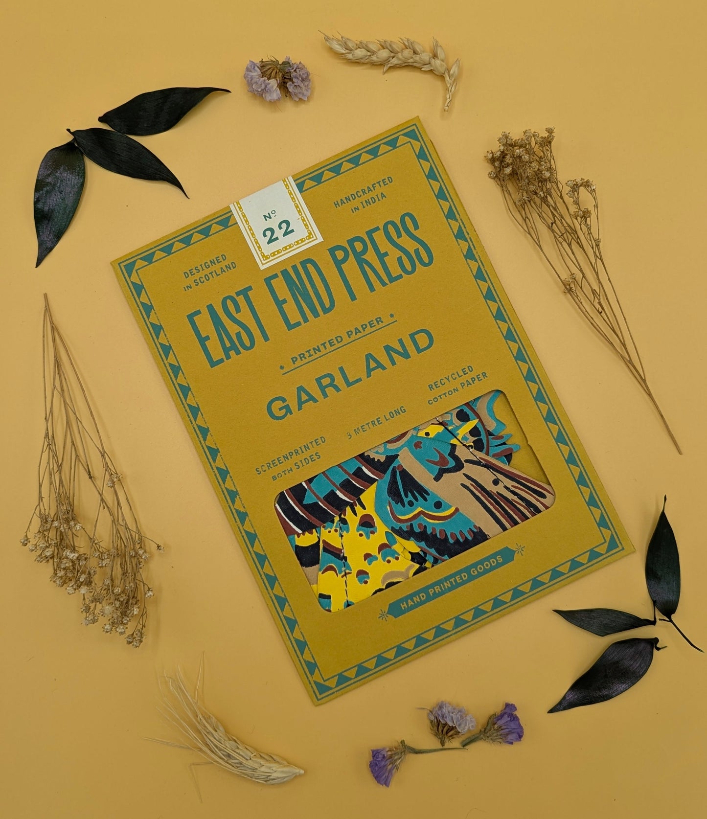 'Moths' Paper Garland by East End Press