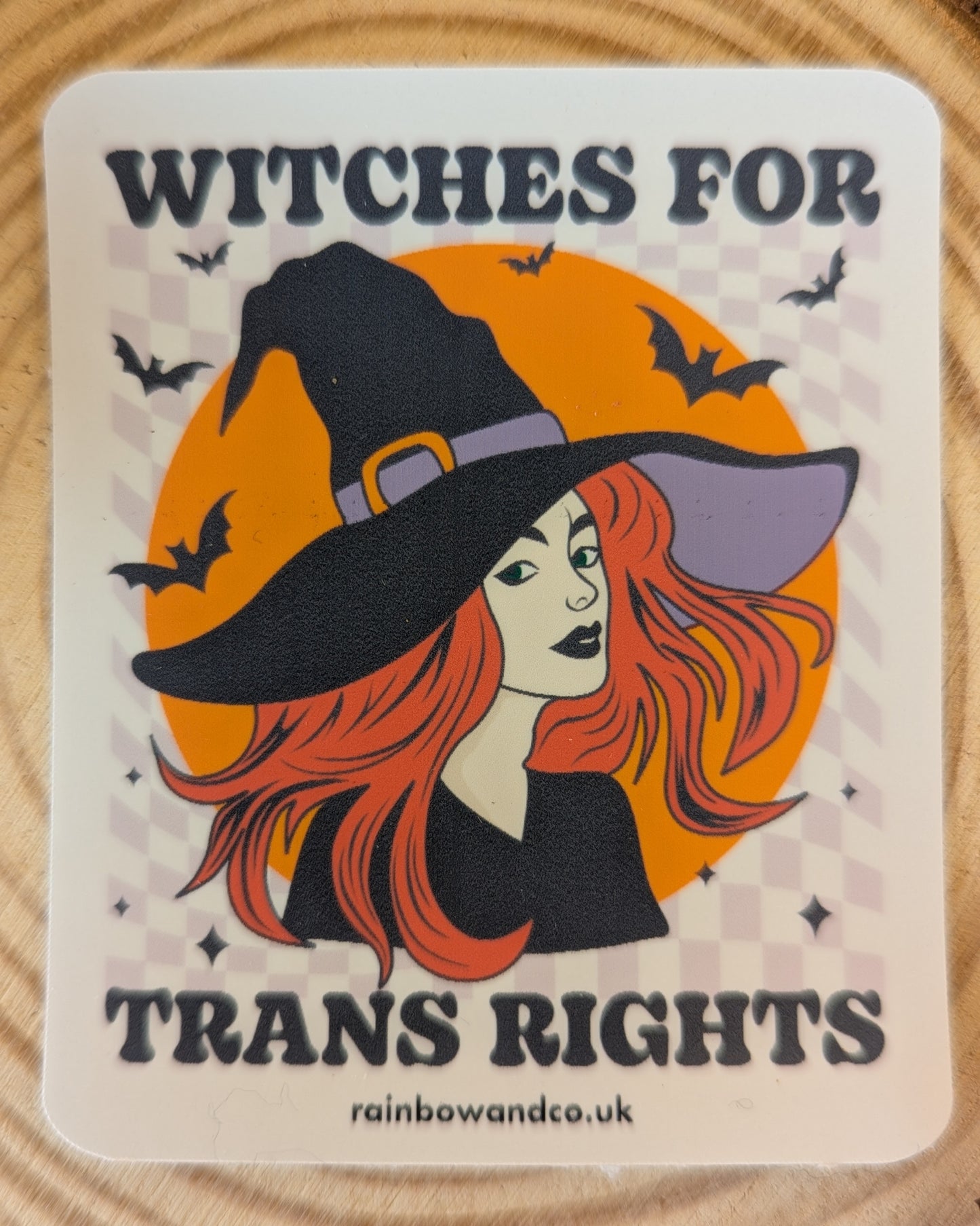 "Witches for Trans Rights" Sticker