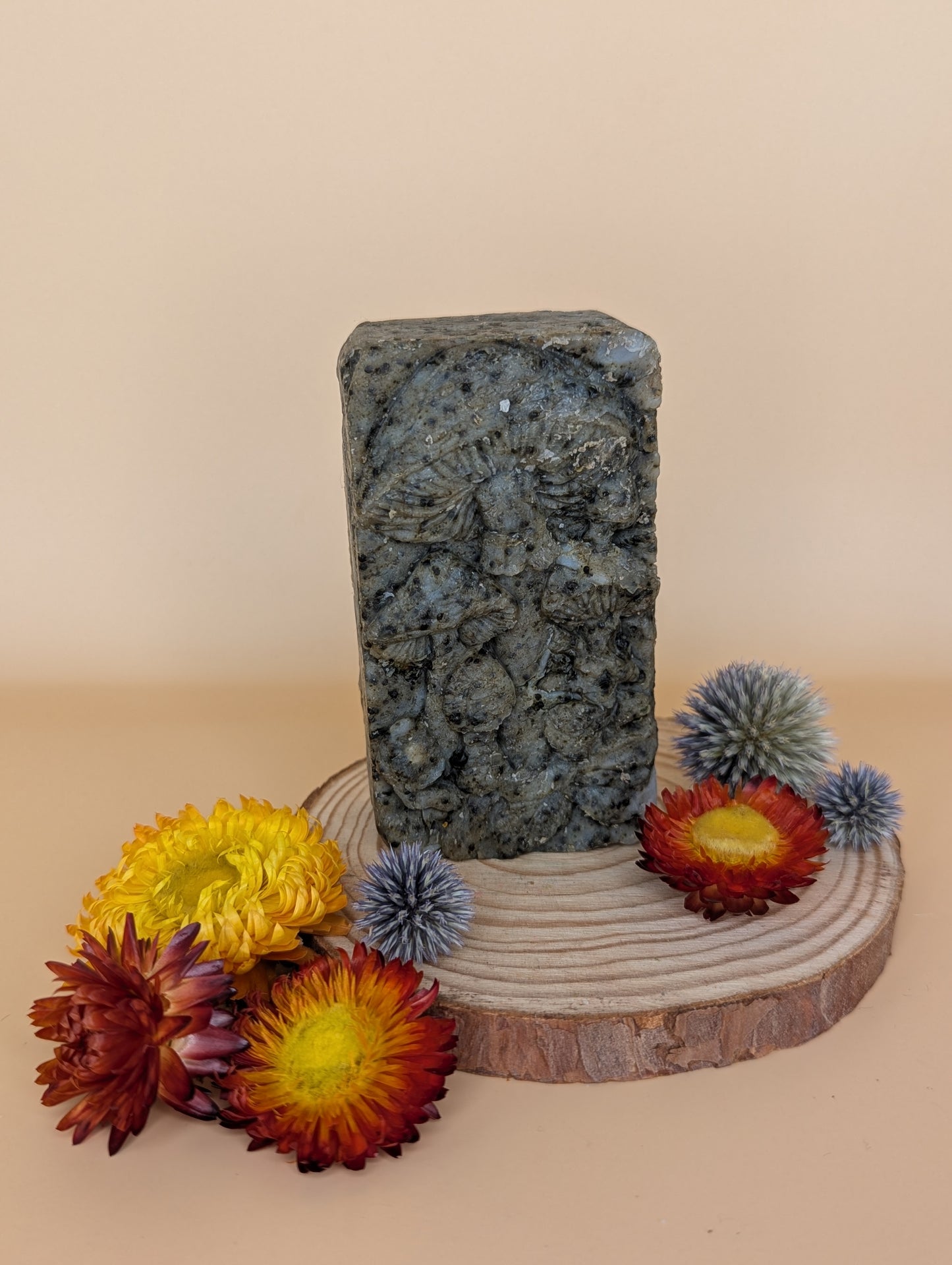 Mushroom Shower Bar - 'Bergamot, Grapefruit and Lime'