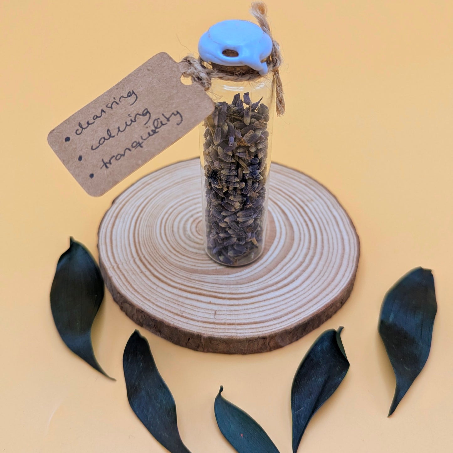 flower spell jar