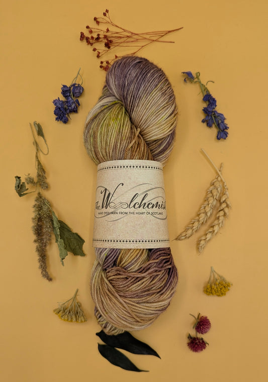 'Artemis' - The Woolchemist Hand Dyed Yarn - 100g