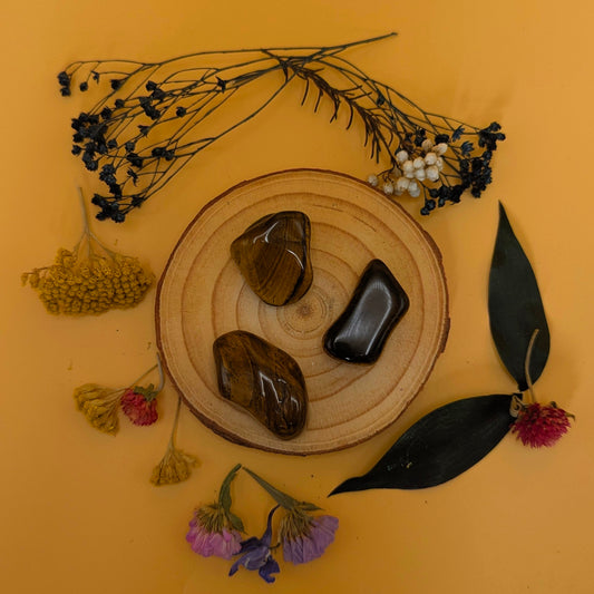 Gold Tigers Eye Tumblestone
