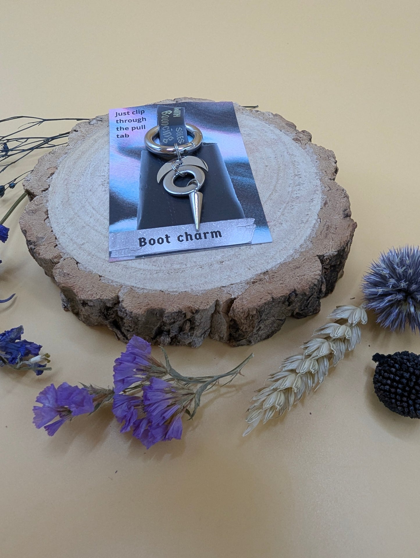 'BLUE MOON' Boot Charm