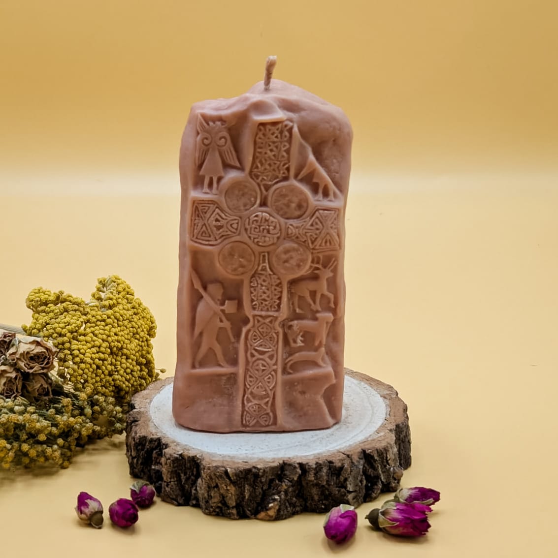 "Wee Eassie" Pictish Stone Candle