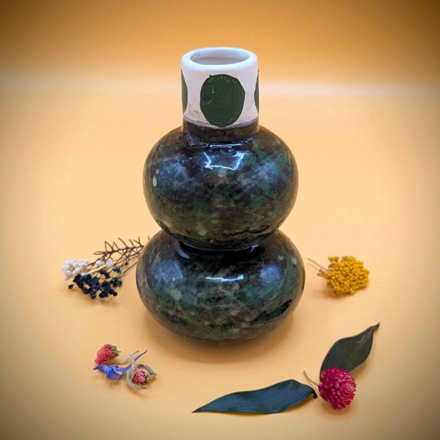 'Green Bubble' Vase by Ciara Veronica Dunne