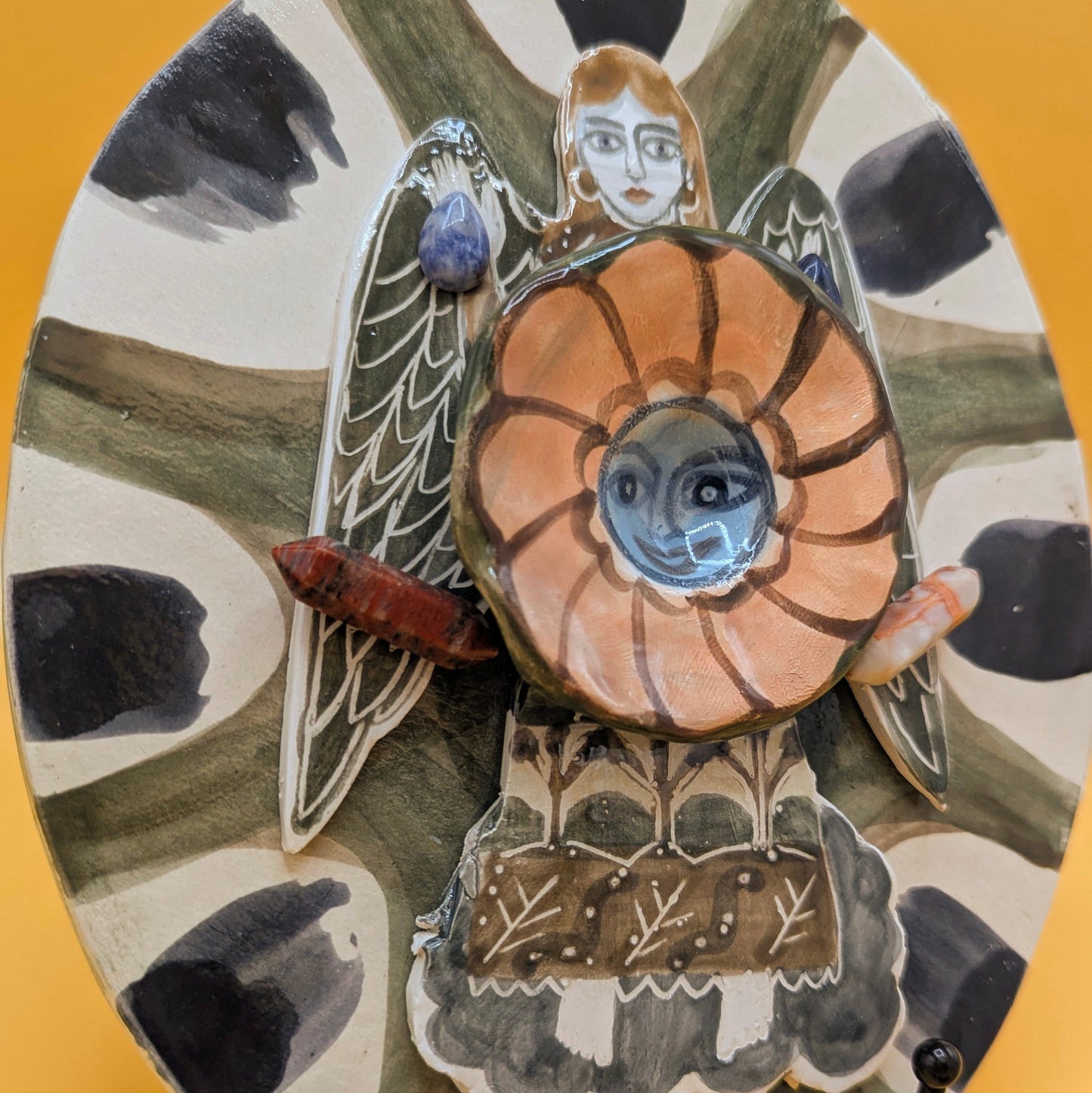 'Persevere 2026' Ceramic Plate by Ciara Veronica Dunne