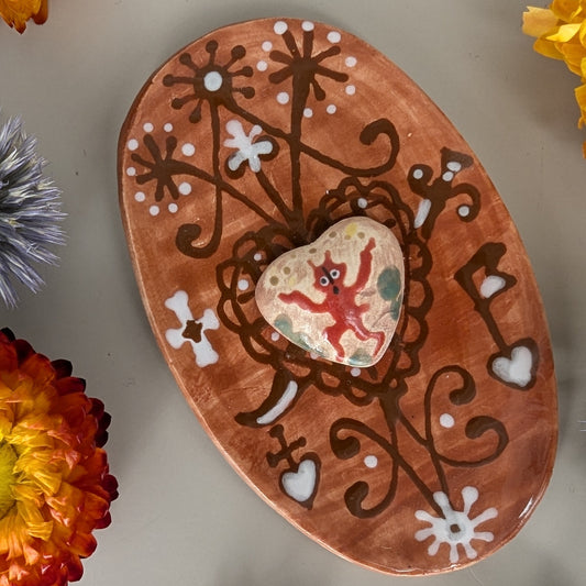 ‘Joy’ Small Ceramic Plaque by Ciara Veronica Dunne