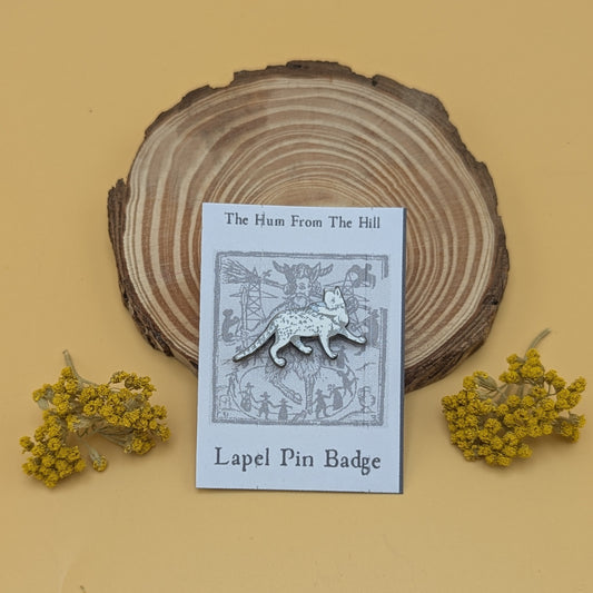 'Penis Stealing Cat' Enamel Pin