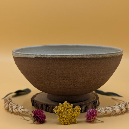 Ceramic Wood Fired Soup Bowl by Marìa Poyato