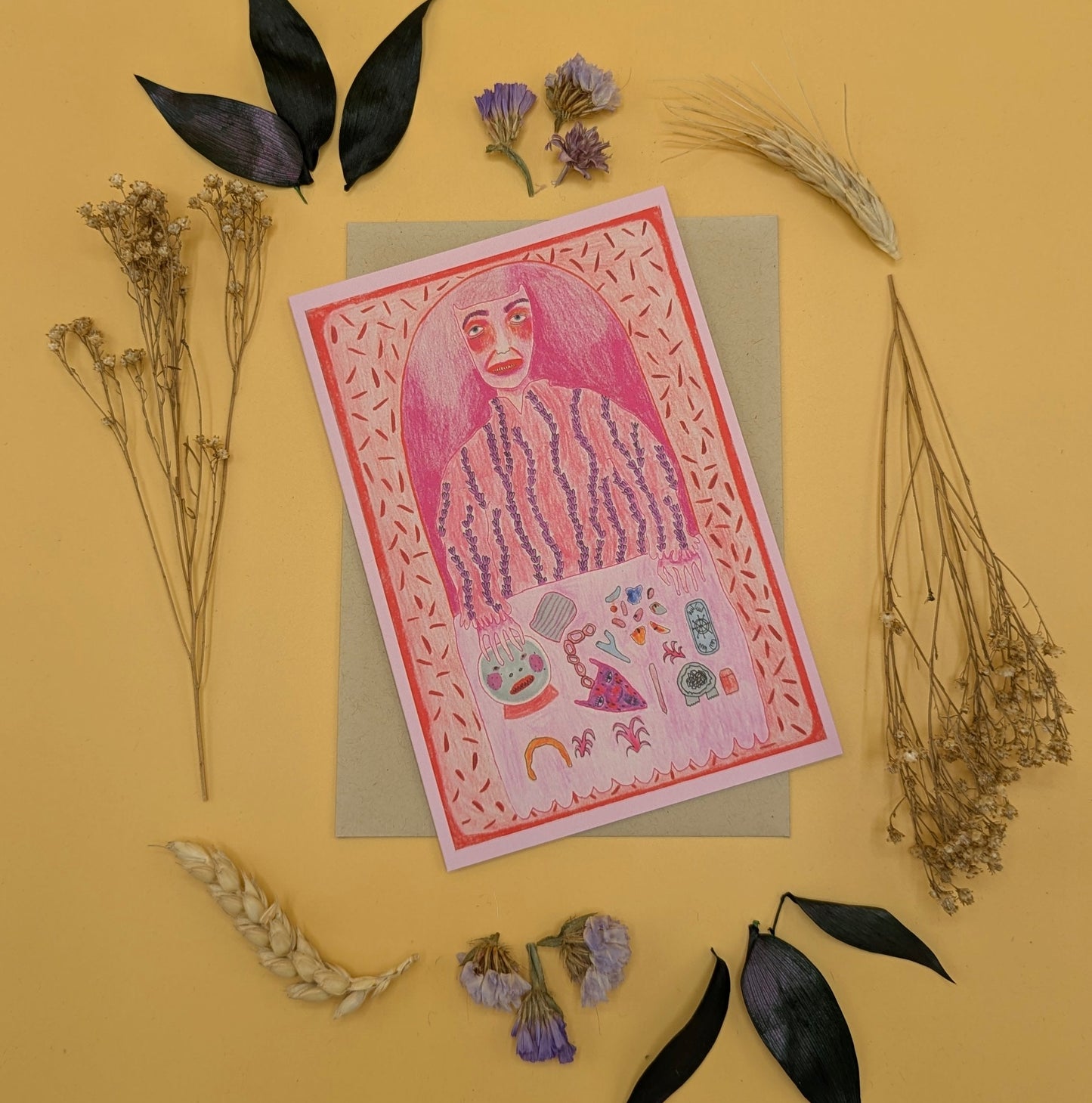 ‘Fortune Teller’ Greeting Card