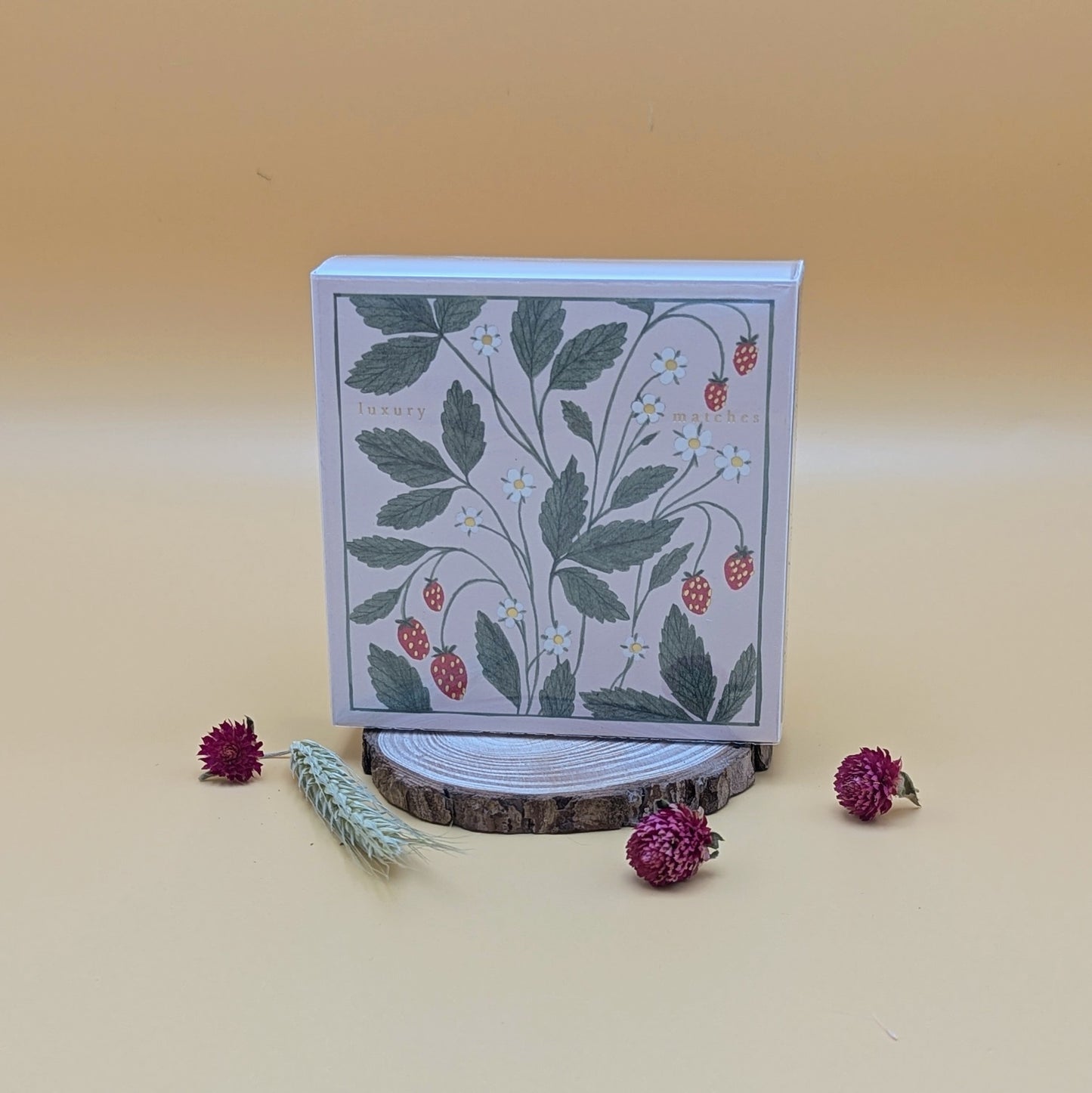 Strawberry Square Matchbox