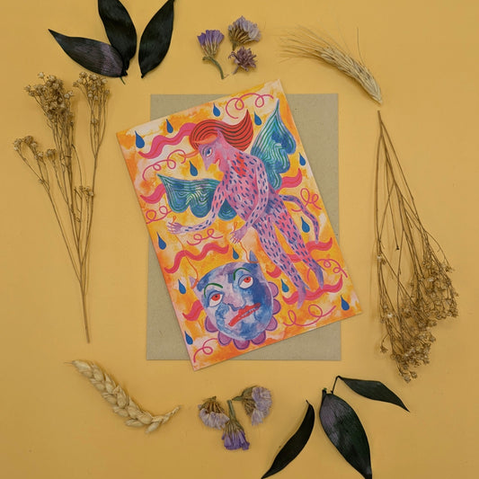 “Angel” Greeting Card