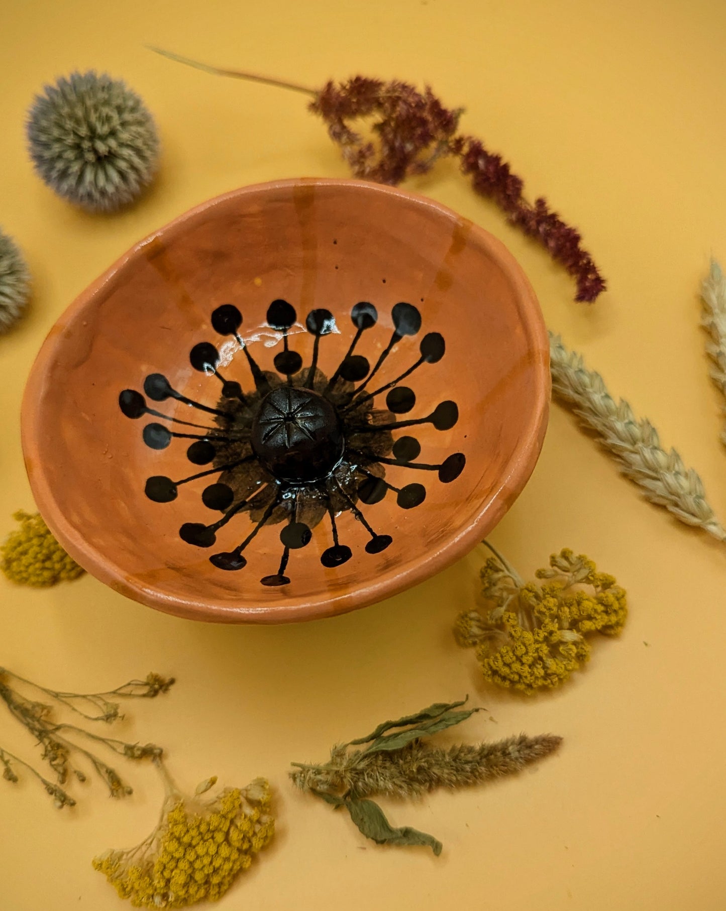 Poppy Incense Holder