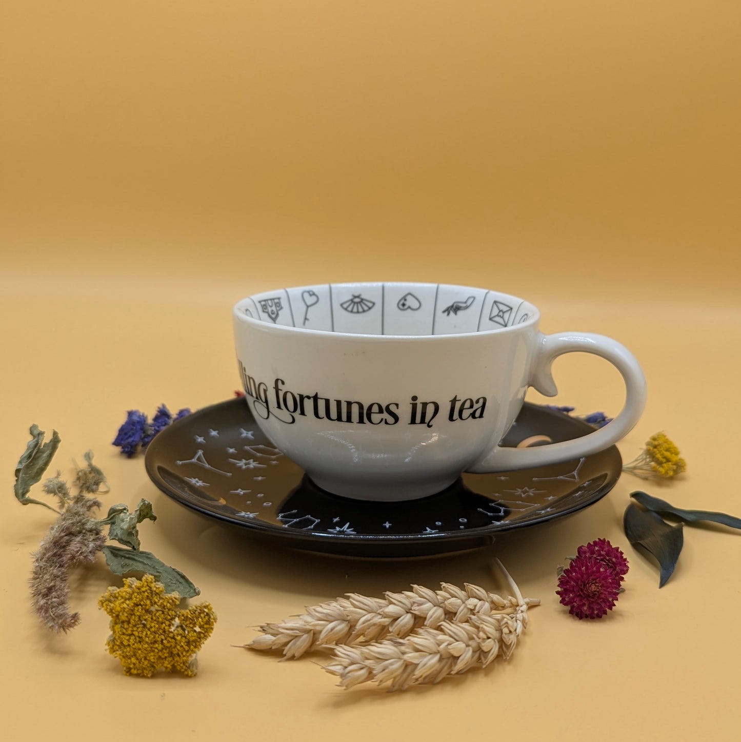 Fortune Telling Ceramic Teacup