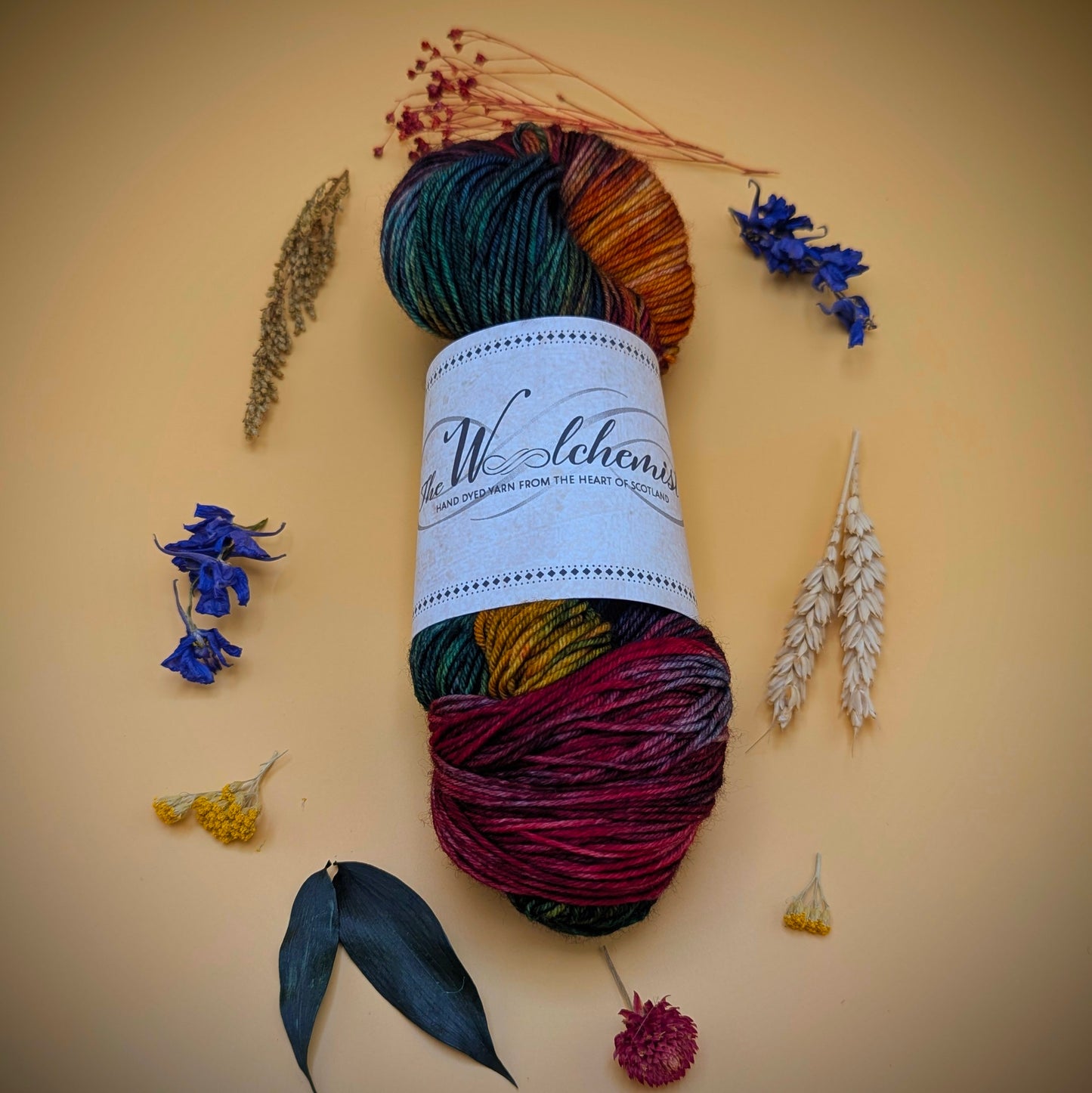 'Hestia' - The Woolchemist Hand Dyed Yarn - 100g