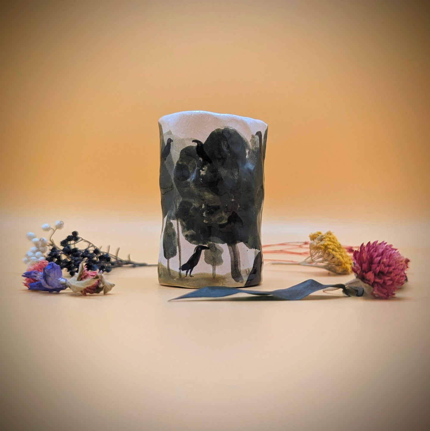 'Mini Bird' Ceramic Vase by Ciara Veronica Dunne