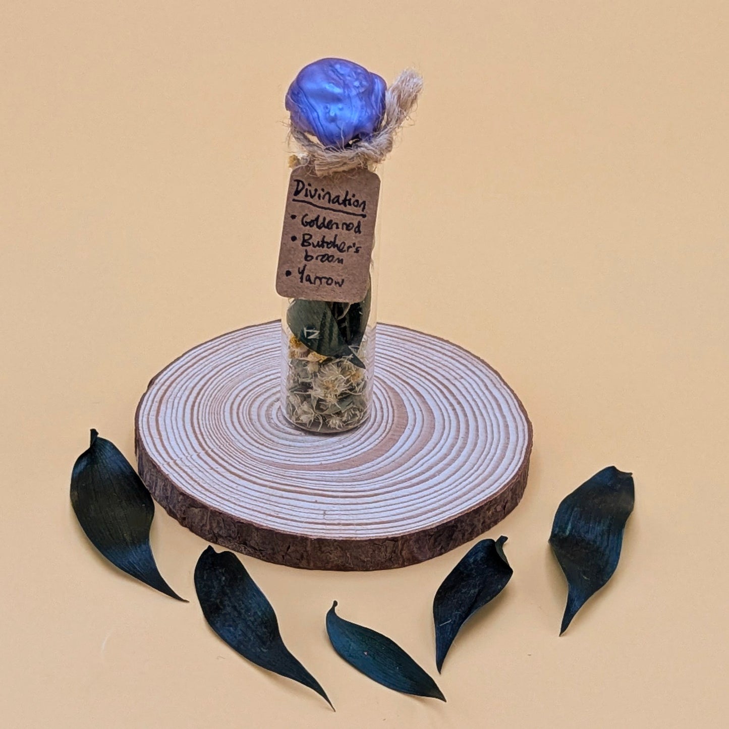 flower spell jar