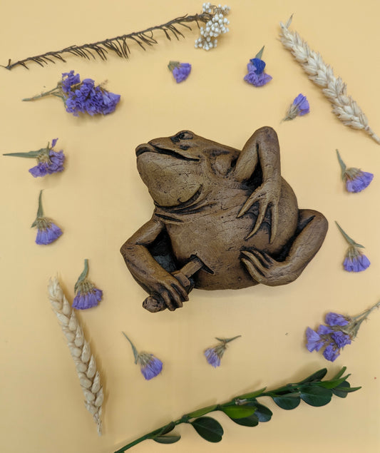 Frog - Reproduction Medieval Lincoln Cathedral Carving.