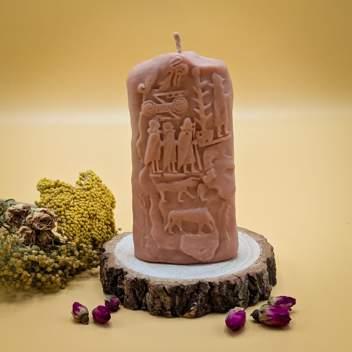 "Wee Eassie" Pictish Stone Candle