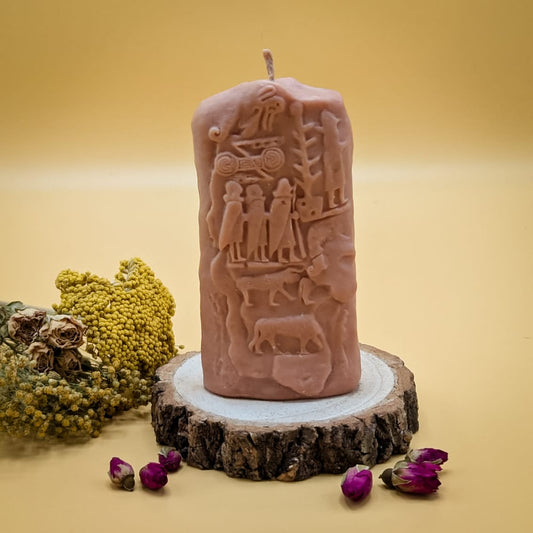 "Wee Eassie" Pictish Stone Candle