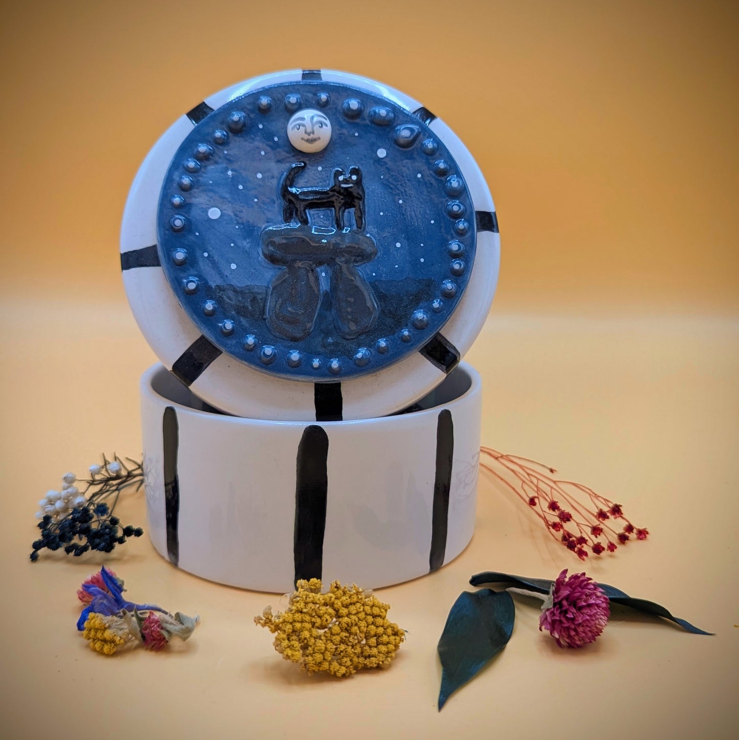 'Daemon of Dolmen' Ceramic Trinket Box