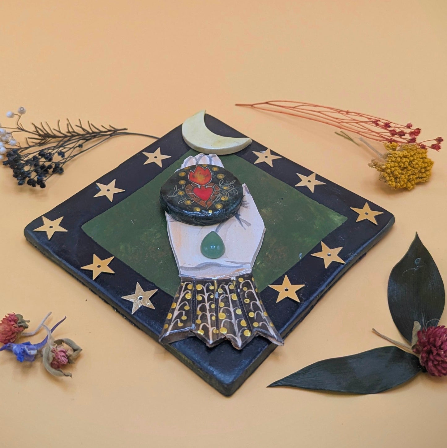 'For the Odd Fellows' Ceramic Wall Piece by Ciara Veronica Dunne