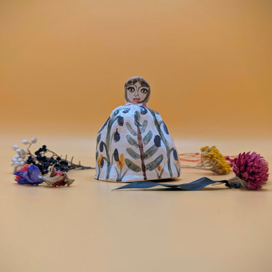 'Flower Saint' Ceramic Candle Snuffer by Ciara Veronica Dunne