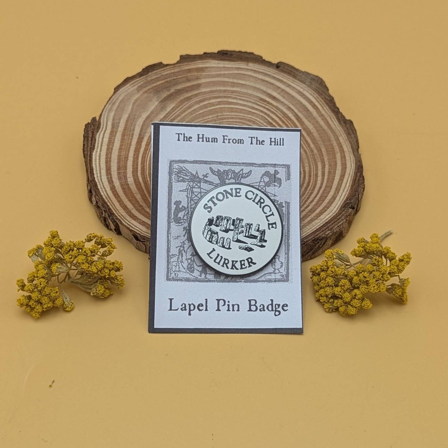 'Stone Circle Lurker' Enamel Pin