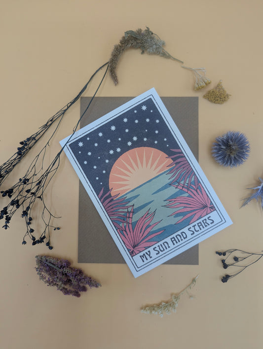 My Sun and Stars Card