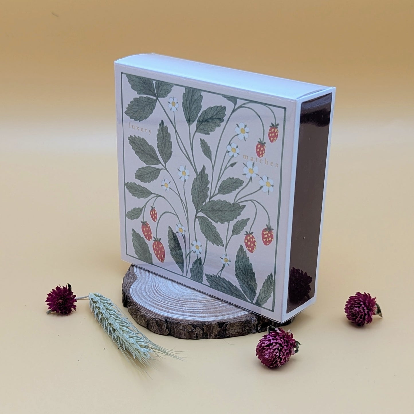 Strawberry Square Matchbox
