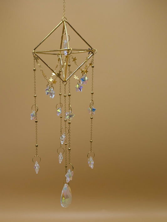 Chandelier Crystal Prism Suncatcher Decor