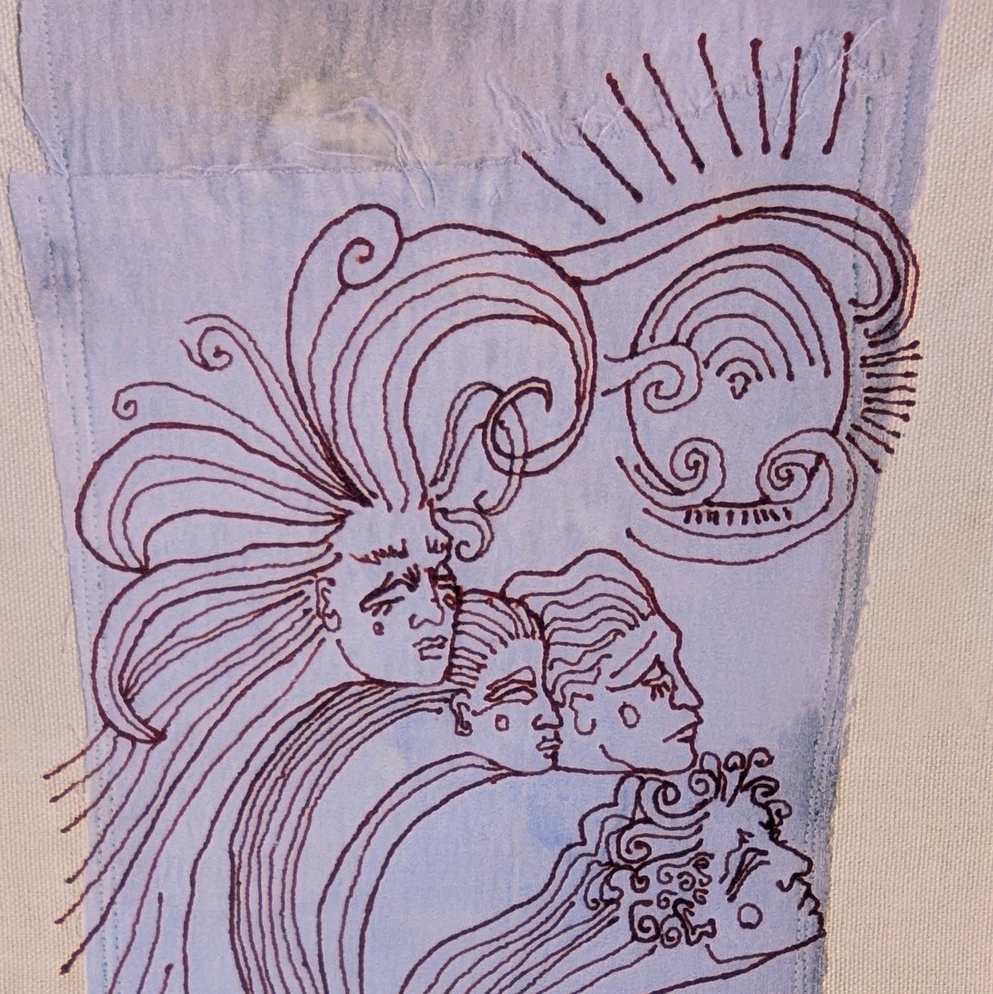 'Blowing a Hooley' by Freya Moran