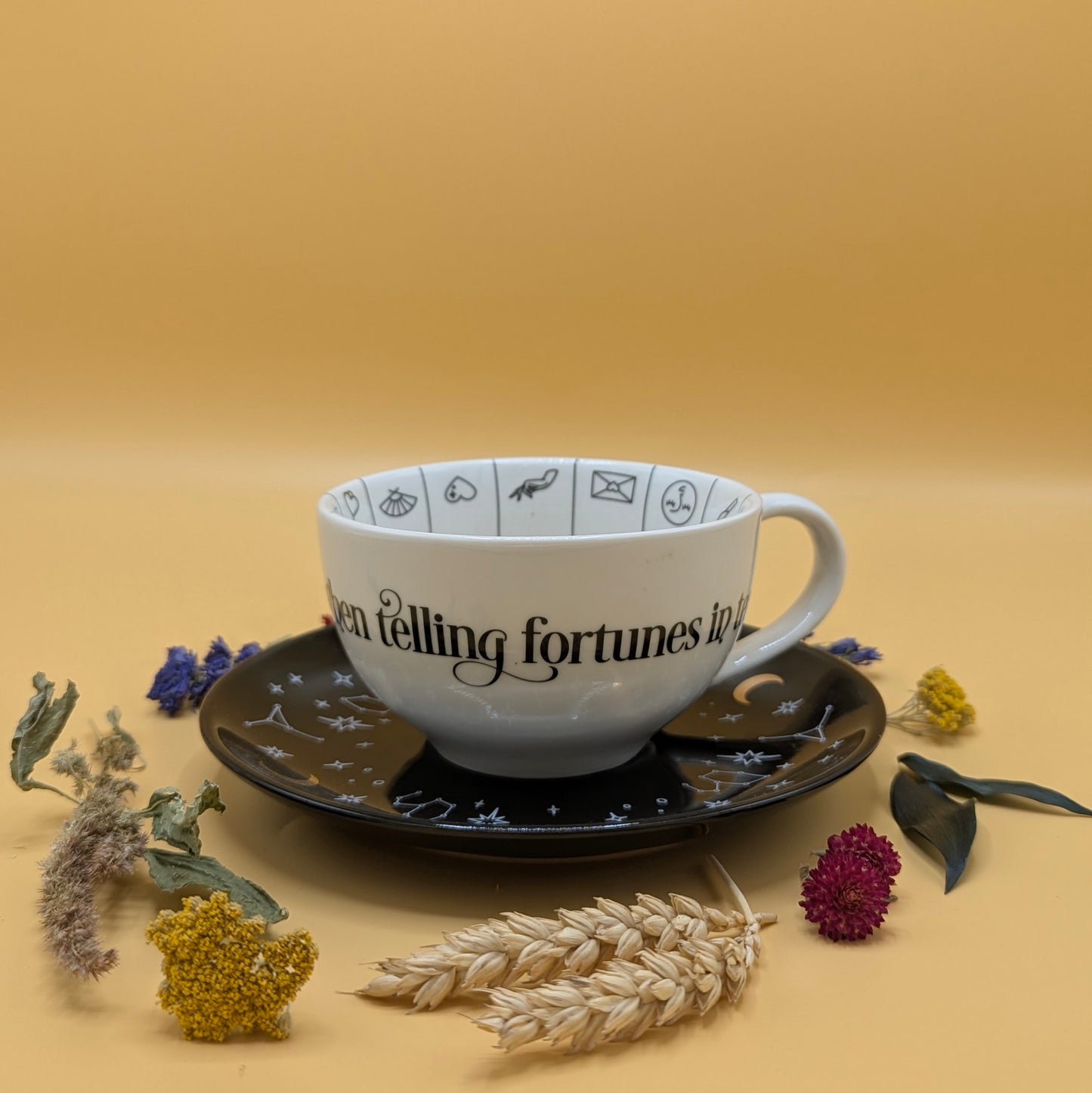 Fortune Telling Ceramic Teacup
