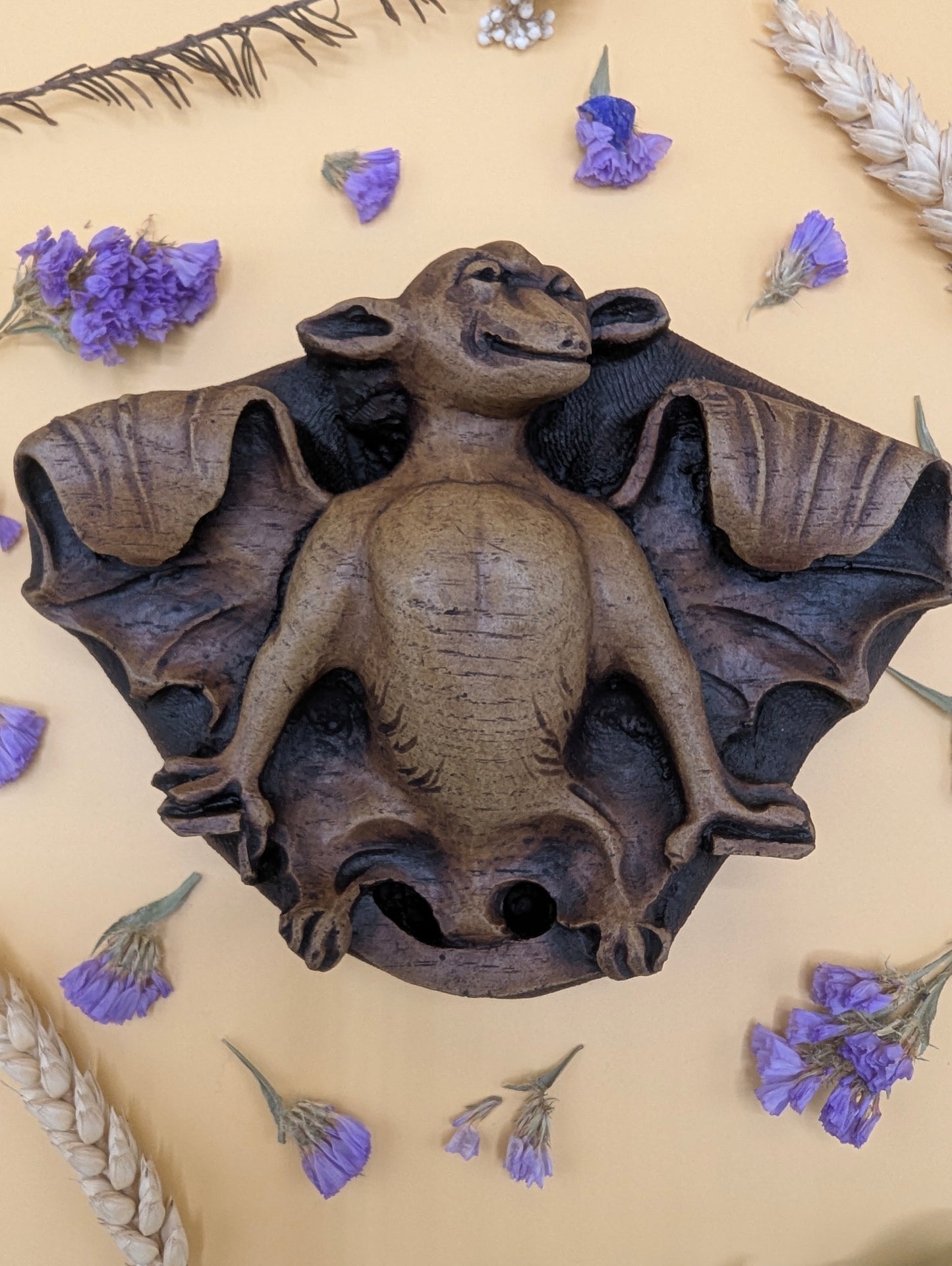 Medieval Gothic Bat - Reproduction Lincoln Cathedral Carving