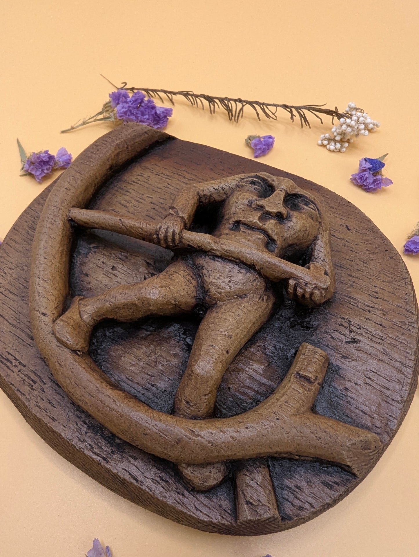 Mythical Creature Blemmyae - Medieval Reproduction Carving