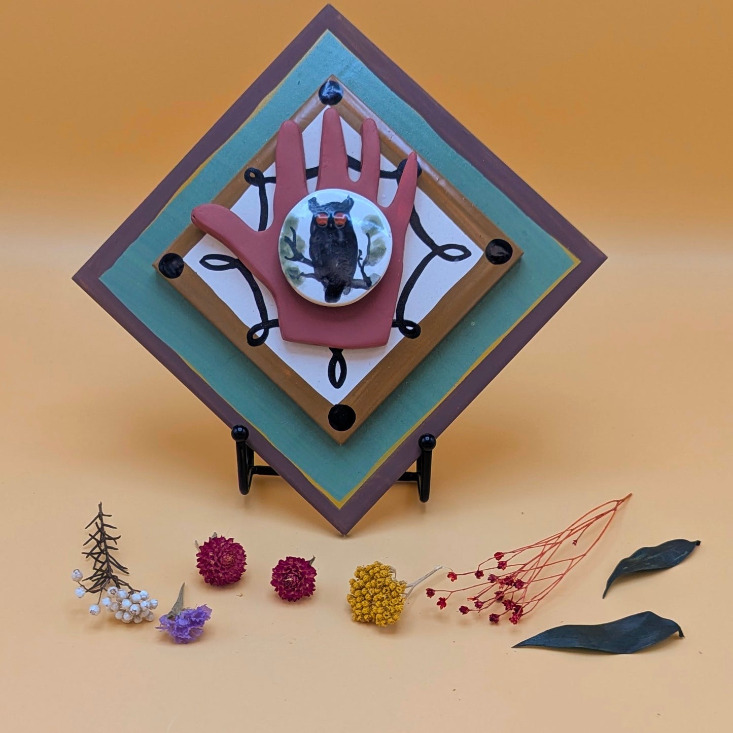 "Safety for Home" Ceramic Tile by Ciara Veronica Dunne