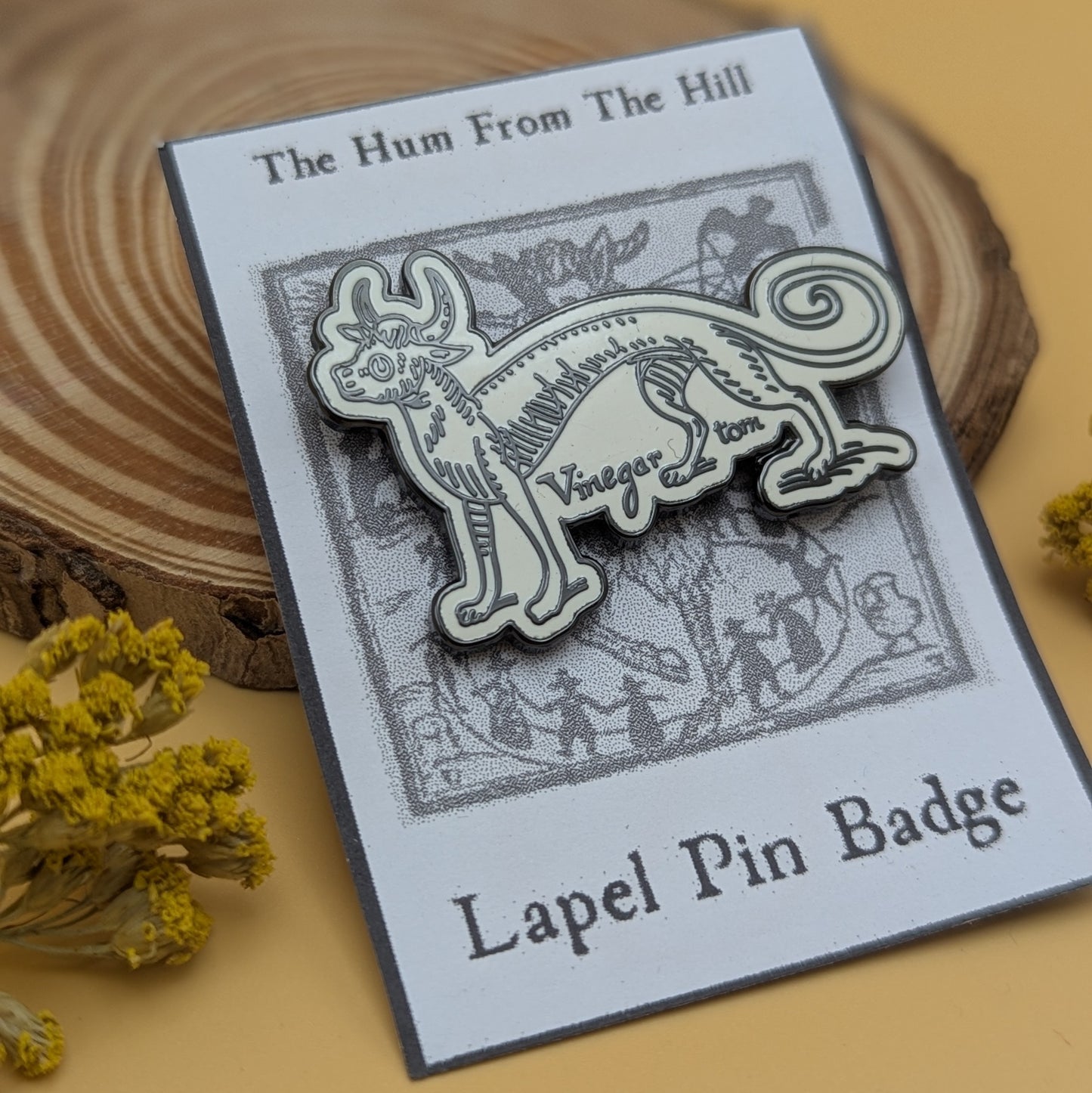 'Vinegar Tom' Enamel Pin