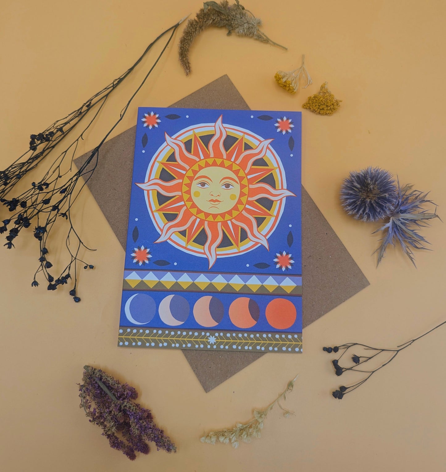 Sunbeam greetings card