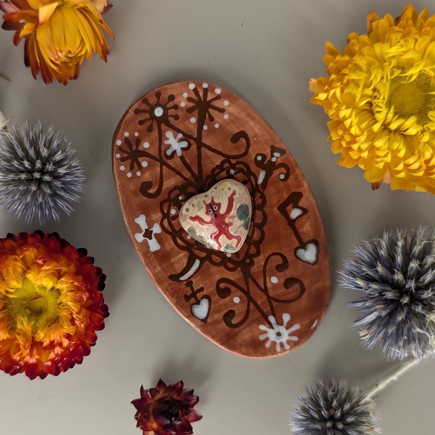‘Joy’ Small Ceramic Plaque by Ciara Veronica Dunne