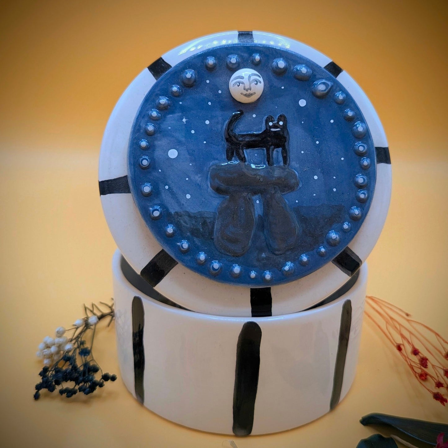 'Daemon of Dolmen' Ceramic Trinket Box