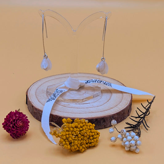 Pearl Snowdrop Earrings