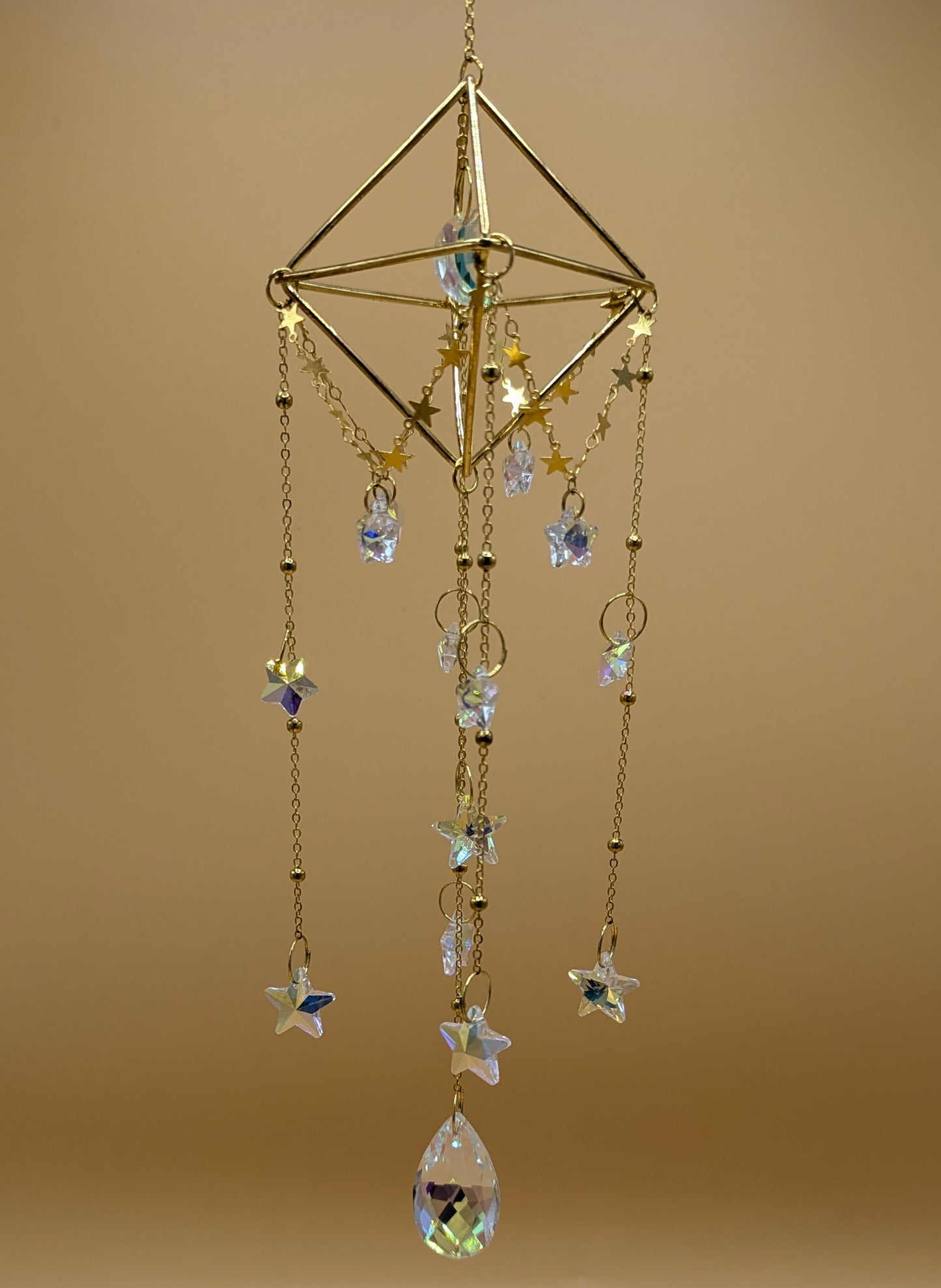Chandelier Crystal Prism Suncatcher Decor