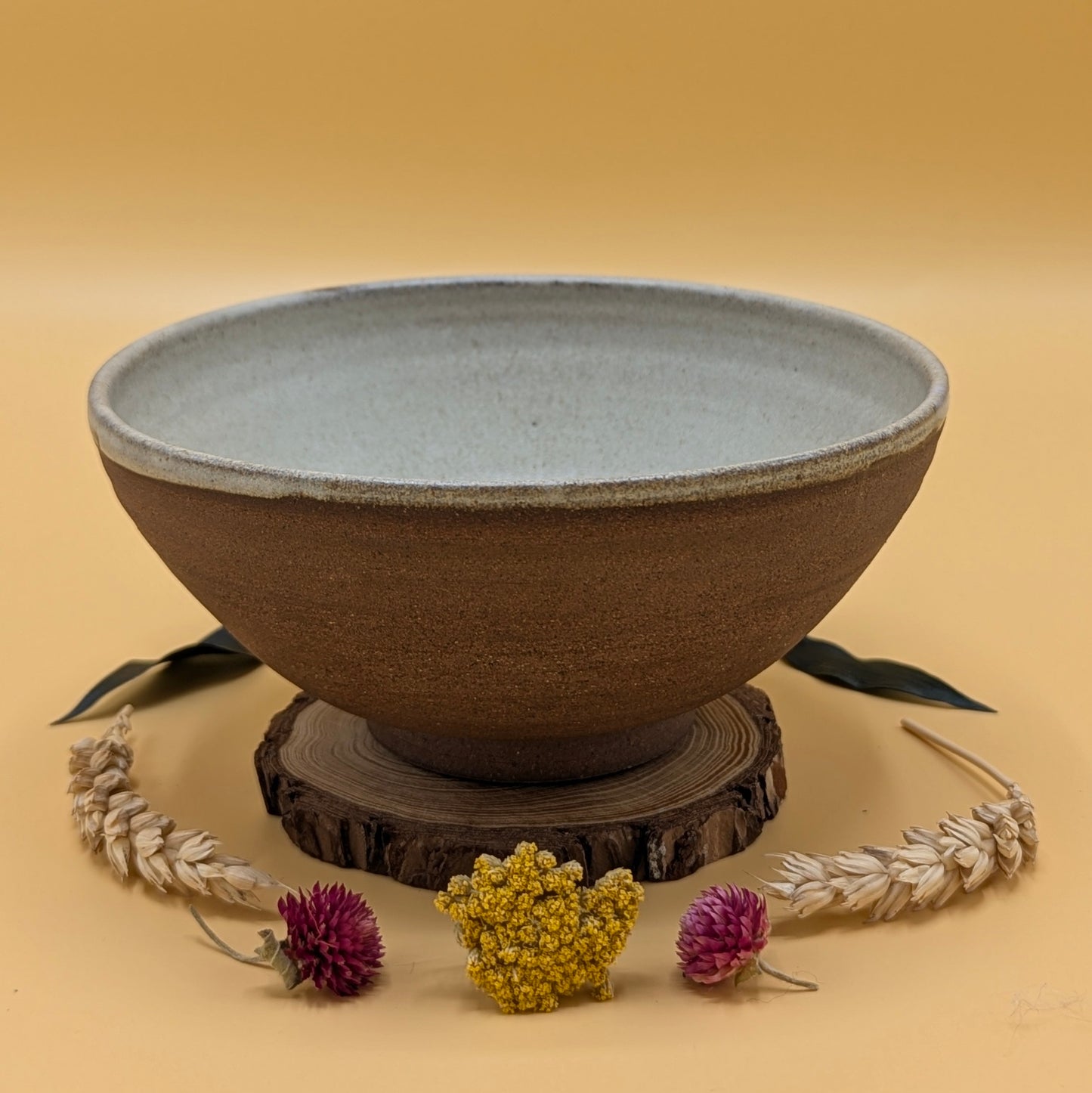 Ceramic Wood Fired Soup Bowl by Marìa Poyato