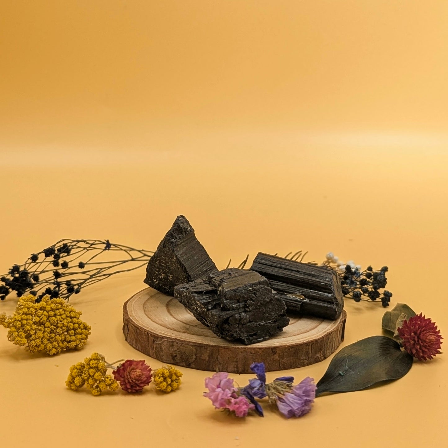 Rough Cut Black Tourmaline