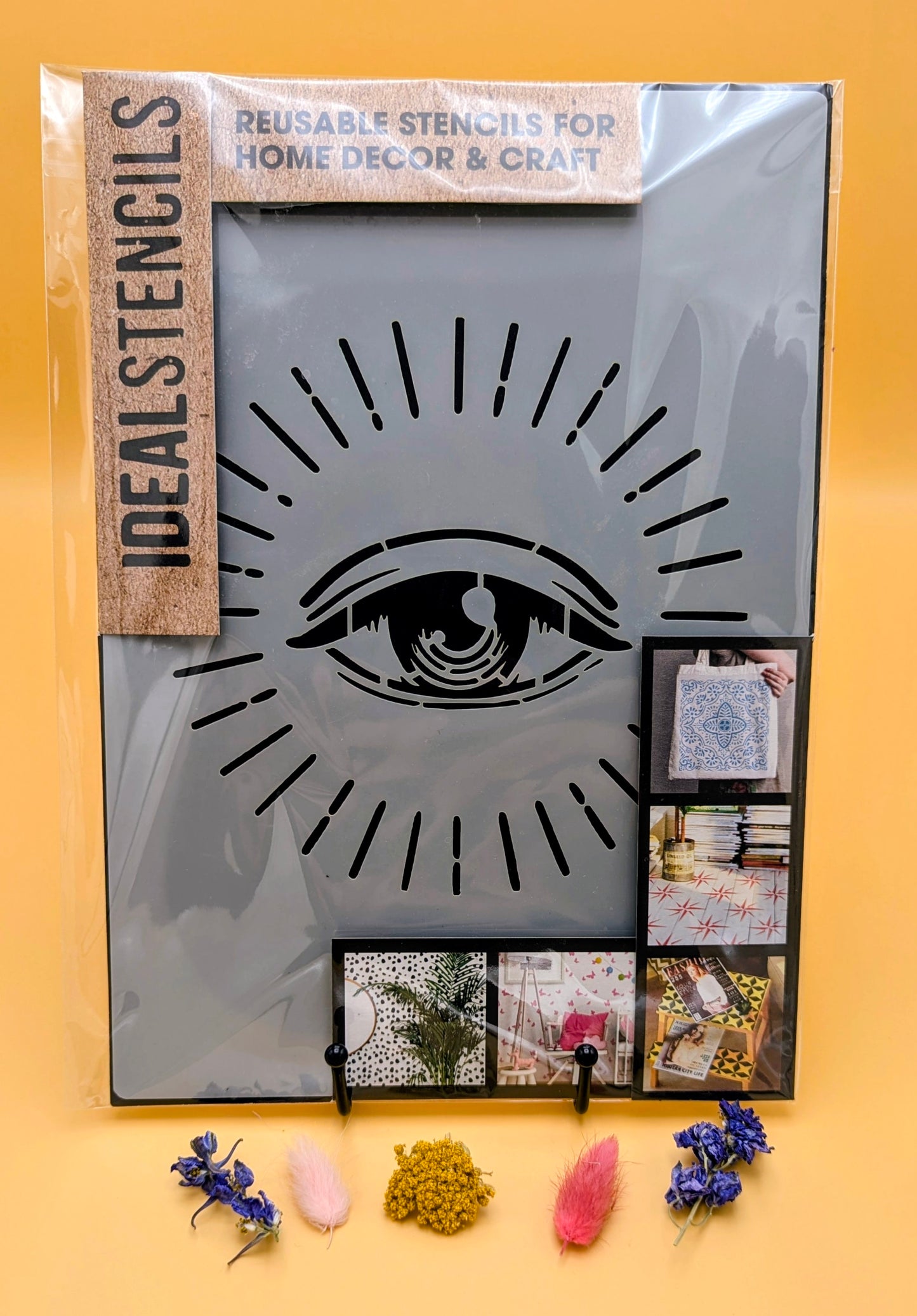 Eye Symbol Stencil